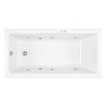 Ванна EXCELLENT Wave Slim 160x80 "SOFT" (золото) Ванна EXCELLENT Wave Slim 160x80 "SOFT" (золото)