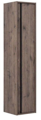 Шкаф-пенал для ванной Aquanet Lino 35 Дуб Веллингтон