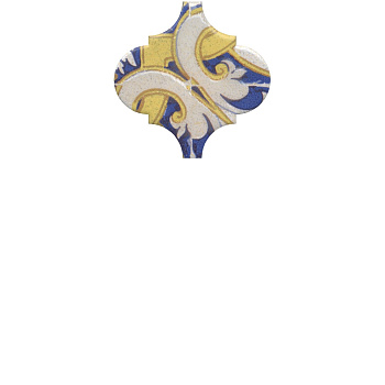 Декор OP\A160\65000 Арабески Майолика орнамент 6.5*6.5*7 (уп\26шт), шт