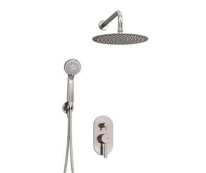 A16421 Встраиваемый комплект для душа с верхней душевой насадкой и лейкой Wasserkraft