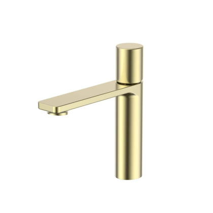 Смеситель для раковины Vogue VBF-4V3BG, брашированное золото