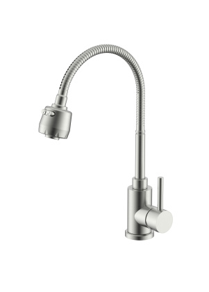 Смеситель Splenka для кухни с гибким изливом S201.47