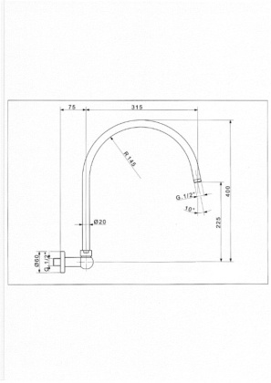 CZR-TDA3-02 Излив для душа Исполнение: Бронза  CZR-TDA3-02 Излив для душа Исполнение: Бронза
