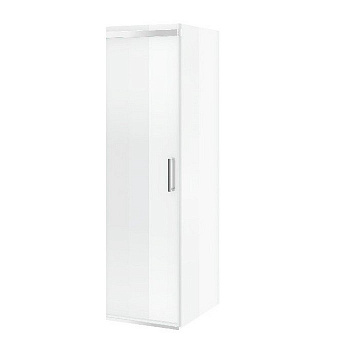 Боковая стенка для пристенного ограждения EXCELLENT Rols 80 см (хром)