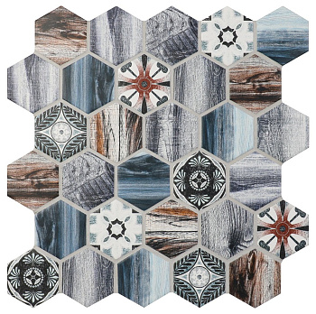 Керамогранитная мозаика Bonaparte Mumbai 27,1х28,1 см