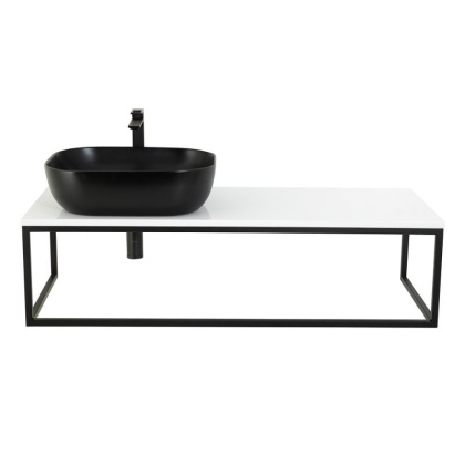 Консоль металлическая под накладные раковины BelBagno EK-120-ST