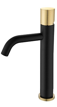 Смеситель STICK для умыв. выс. BLACK TOUCH GOLD_Комплект Смеситель STICK для умыв. выс. BLACK TOUCH GOLD_Комплект