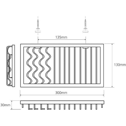 Полочка для мыла - мыльница