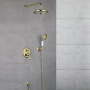 Душевая система встраиваемая Rose R0235E, золото