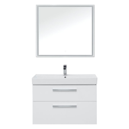 Мебель для ванной Aquanet Nova 90 белый (2 ящика)