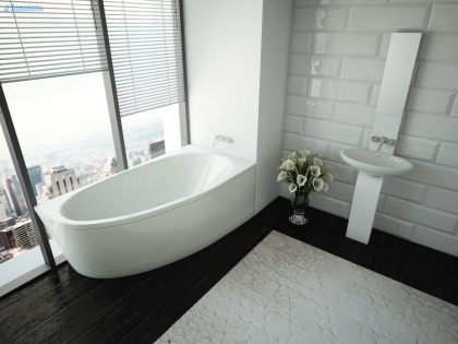 Фронтальная панель к ванне Дива 150, левая