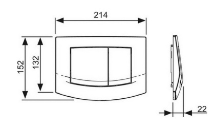 Комплект установки подвесного унитаза: модуль, панель TECEambia белая, унитаз TECE V04 Комплект установки подвесного унитаза: модуль, панель TECEambia белая, унитаз TECE V04