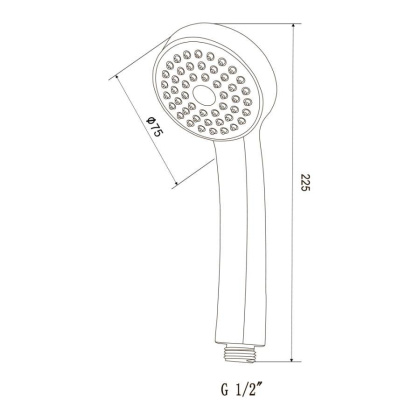Лейка для душа  D101 Лейка для душа  D101