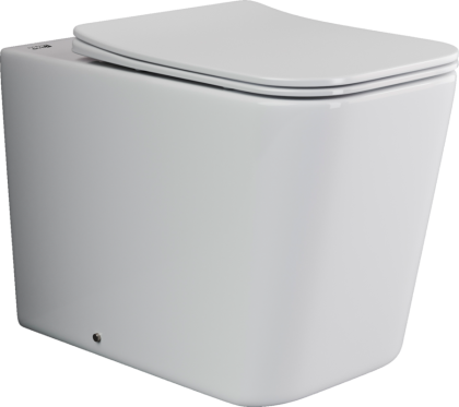 Напольный приставной унитаз Cubic Rimless Напольный приставной унитаз Cubic Rimless