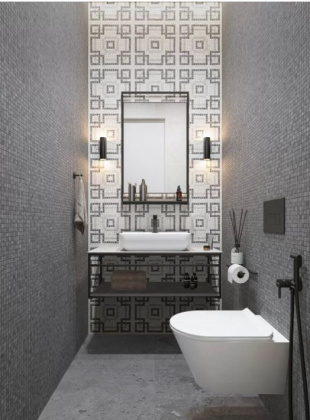 Декор MBS001 Про Лаймстоун Спакко серый темный матовый 20см*20см*9мм (1уп/1шт/)мозаичный, шт Декор MBS001 Про Лаймстоун Спакко серый темный матовый 20см*20см*9мм (1уп/1шт/)мозаичный, шт