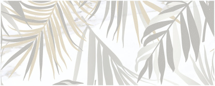 Декор-1 Aria Botanica белый 20х50,шт.