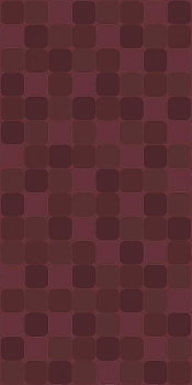 Вставка Mono Quadra wine 30х60