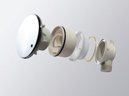 TRAY-COVER-CR Декоративная крышка сифона, хром