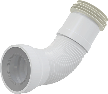 Гибкая подводка для выпуска унитаза