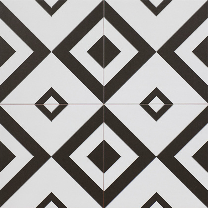 Плитка, pre-cut, BRIXTON 45x45, Timeless