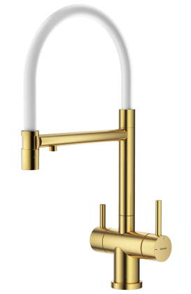 Смеситель Splenka для кухни со съемным гибким изливом, с магнитным фиксатором излива, с подключением фильтра питьевой воды S70.63.03