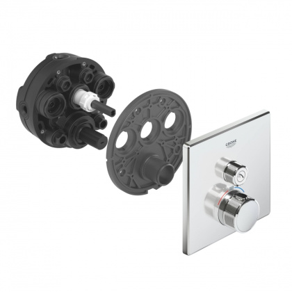 Термостат для душа Grohe Grohtherm SmartControl 29123000 хром Термостат для душа Grohe Grohtherm SmartControl 29123000 хром