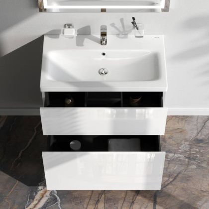 База под раковину напольная, 81х75х40,8 см, белая, M90FSX07522WG32