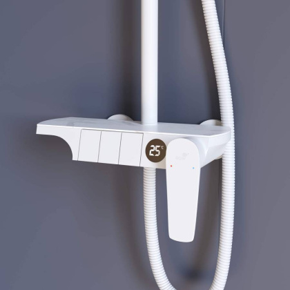 Душевая стойка RGW SP-33-W 51140133-03 Душевая стойка RGW SP-33-W 51140133-03