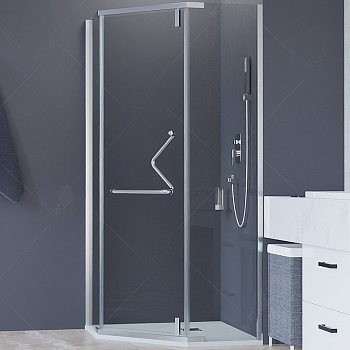 Душевой уголок RGW Hotel HO-081 90х90 350608199-11 профиль Хром стекло прозрачное Душевой уголок RGW Hotel HO-081 90х90 350608199-11 профиль Хром стекло прозрачное