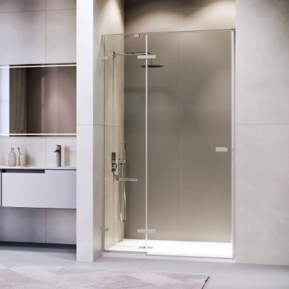 Душевая дверь 160*200 RGW SV-004 Хром/Прозрачное/8 мм (EasyClean)