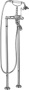 MARGOT-VDP-01-M Напольный смеситель для ванны с ручным душем Исполнение: Хром, Ручки: Хром 