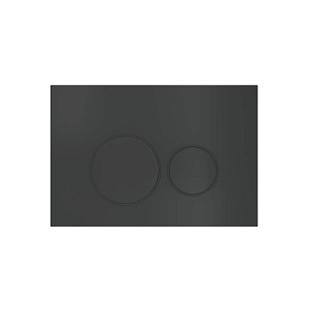 Клавиша смыва Creto Snap 1.3 для унитаза, черная матовая