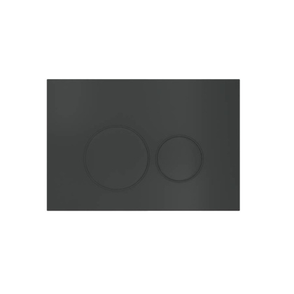 Клавиша смыва Creto Snap 1.3 для унитаза, черная матовая