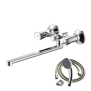 Смеситель д/ванны с длинным изливом VASCO, арт. 27231VS