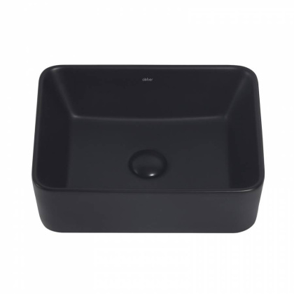 Раковина накладная ABBER Rechteck AC2213MB черная матовая Раковина накладная ABBER Rechteck AC2213MB черная матовая
