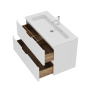 Тумба с раковиной Creto Bravo White 100 см Тумба с раковиной Creto Bravo White 100 см