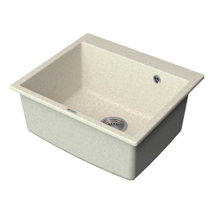 Мойка кухонная Point Бинга 60 PN3003BG, светло-бежевый