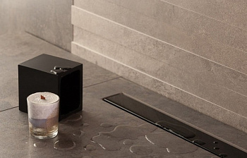 40007821BG Душевой поддон Confluo Board UNI 900 Frameless Line Black Glass 550 Исполнение: глянцевое черное стекло 