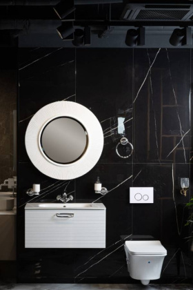 Зеркало SHINE Белое d82 light 528-W light Boheme Зеркало SHINE Белое d82 light 528-W light Boheme