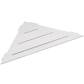 Душевая полка Bemeta Cytro 101302425 угловая, Хром матовый