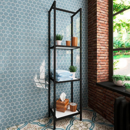 Кованый стеллаж Comfort Loft (ШхГхВ) 400х300х1600