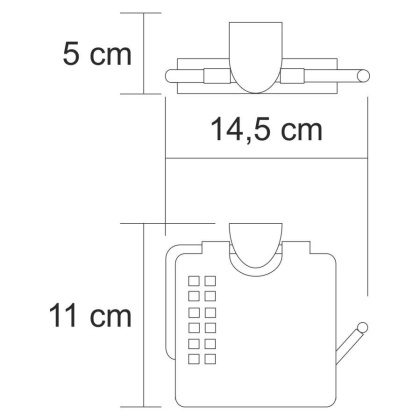 Kammel K-8325 Держатель туалетной бумаги