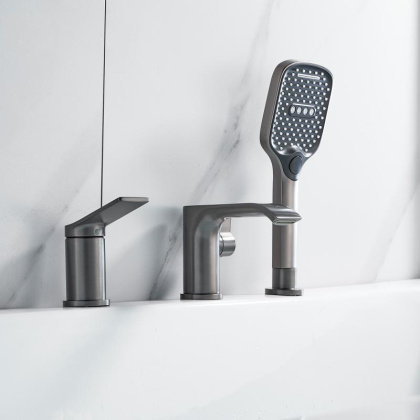 Смеситель на борт ванны Shevanik S41T S4112T