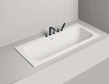 Ванна из искусственного камня Salini S-Sense Orlando Axis 190х80 103311M, глянцевая Ванна из искусственного камня Salini S-Sense Orlando Axis 190х80 103311M, глянцевая