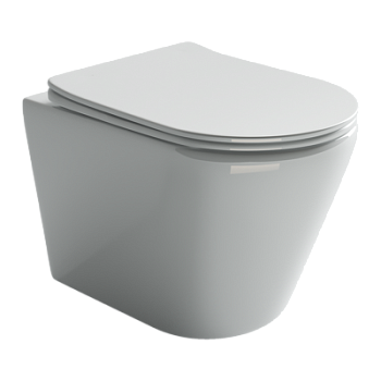 Подвесной унитаз Highlight Rimless