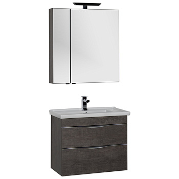 Мебель для ванной Aquanet Эвора 80 дуб антик