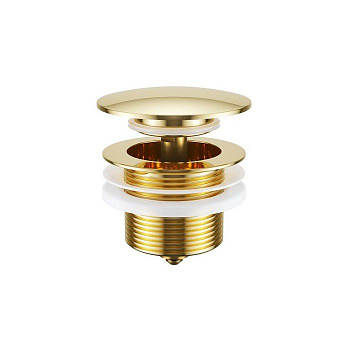 Пробка Click-clack для отдельностоящей ванны ARIN.2485.01GL (золото)