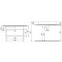 Раковина Bocchi Milano 1377-001-0126 белая Раковина Bocchi Milano 1377-001-0126 белая