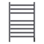 Полотенцесушитель электрический Point Селена PN16858GR П8 500x800, диммер справа, графит премиум	 Полотенцесушитель электрический Point Селена PN16858GR П8 500x800, диммер справа, графит премиум