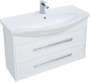 Тумба под раковину Aquanet Остин 105 белый (под раковину Стиль) 00252671